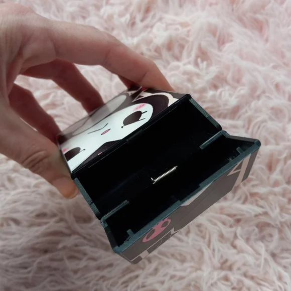 Hello Kitty Kuromi slim cigarette case! Sanrio kawaii! EUC! Plastic, nwot - Picture 8 of 12